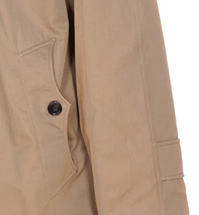 Burberry Men Chevington Reversible Cotton Coat In Brown