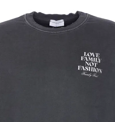 Family First Sudadera - Gris In Gray