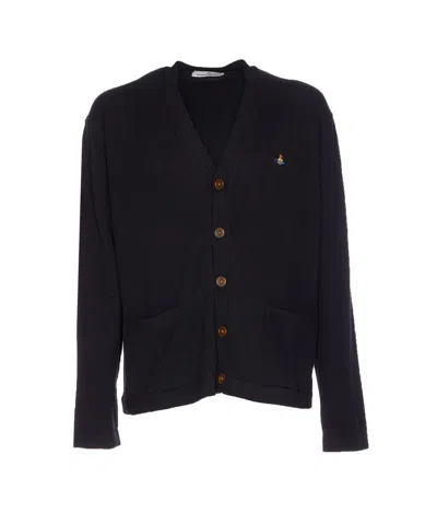 Vivienne Westwood Cardigan "alex" In Black