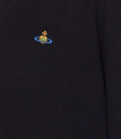 Vivienne Westwood Cardigan "alex" In Black