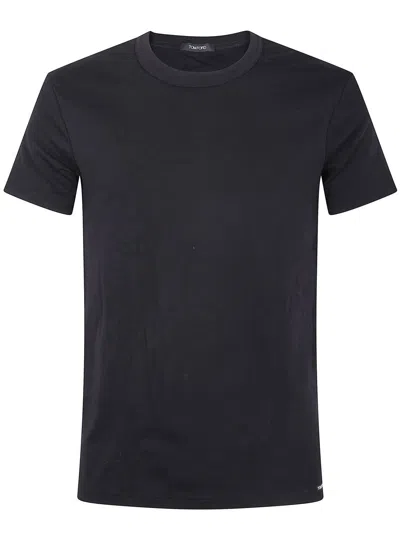 Tom Ford Cotton Modal T-shirt In Black