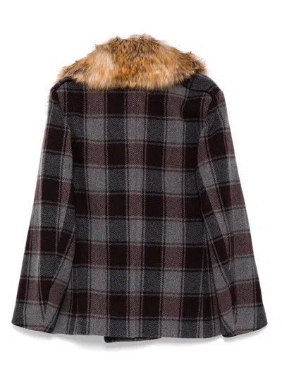 Dries Van Noten 00170 Rustic 2261 M.w. Coat In Multi