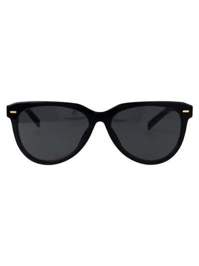 Miu Miu Nero Acetate Sunglasses In Black