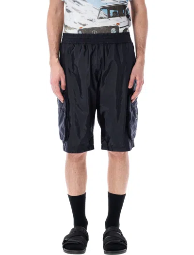 Moncler Genius Packable Bermuda Shorts In Black