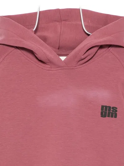 LOGO印花双向口袋连帽衫