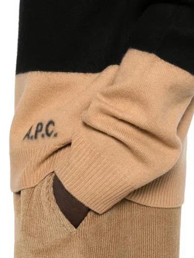 Apc A.p.c. Sweaters In Brown