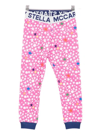 星星印花打底裤