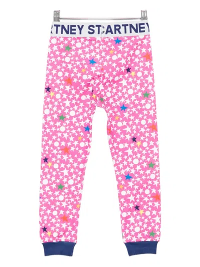 星星印花打底裤