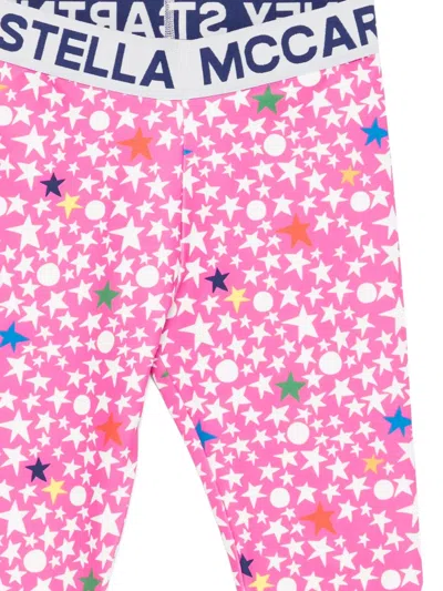 星星印花打底裤