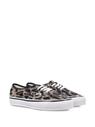 Vans Lx Authentic 44 Leopard-print Sneakers In Black