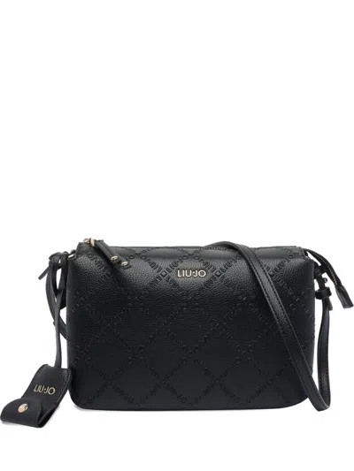 Liu •jo Versatile Crossbody Bag Adjustable Strap In Black