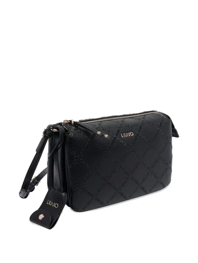 Liu •jo Versatile Crossbody Bag Adjustable Strap In Black
