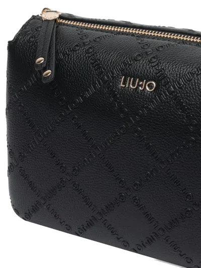 Liu •jo Versatile Crossbody Bag Adjustable Strap In Black