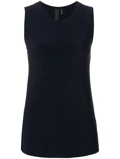 Norma Kamali Sleeveless Top In Black