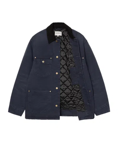 Carhartt Og Chore Coat In Blue