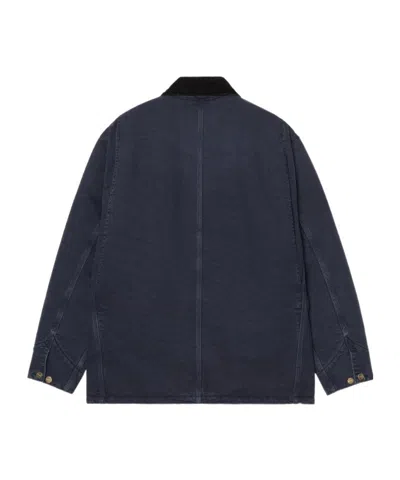 Carhartt Og Chore Coat In Blue