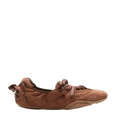 Acne Studios Lace-up Shoes In Brown