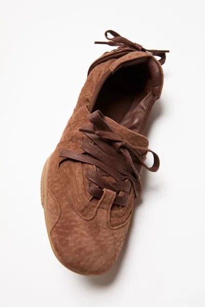 Acne Studios Lace-up Shoes In Brown