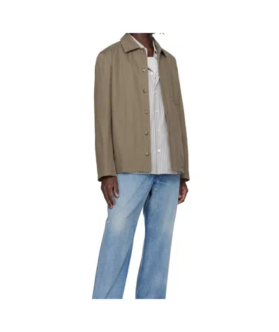 Apc Tan Jeffray Jacket In Brown