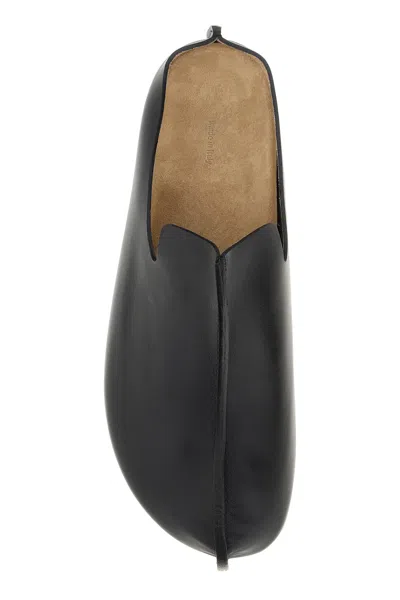 Jw Anderson Leather Slide Platform Clogs In Multi