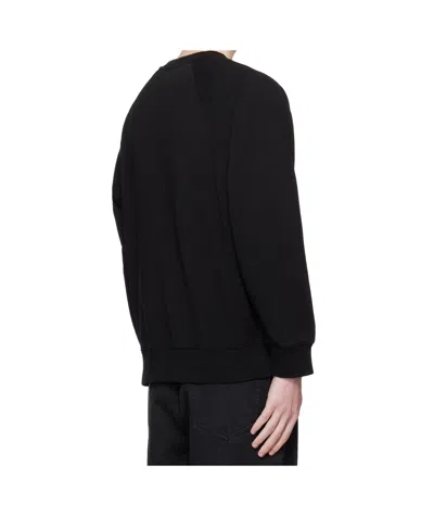 Maison Kitsuné Maison Kitsune 'bold Fox Head' Sweater In Black
