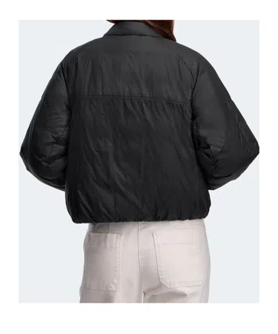 Canada Goose Elba 750 Fill Power Down Packable Bomber Jacket In Black