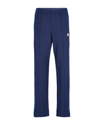 Casablanca Jacquard Monogram Track Pants In Blue