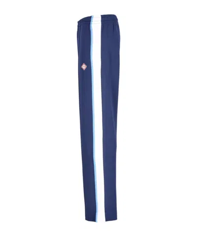 Casablanca Jacquard Monogram Track Pants In Blue