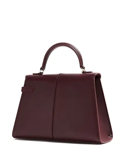 Jw Pei Large Elise Faux Leather Top Handle Bag In Red