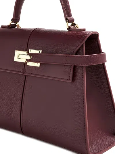 Jw Pei Large Elise Faux Leather Top Handle Bag In Red