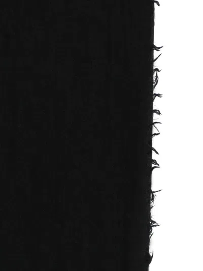 磨损边羊毛围巾