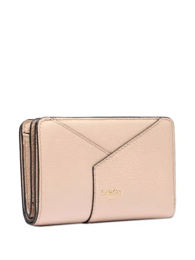Lancel Zipped Rectangular Wallet In Pink