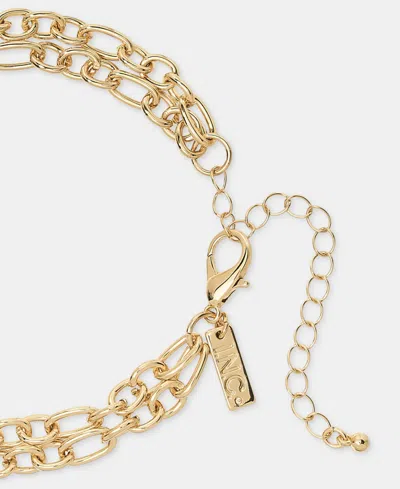 Inc International Concepts Disc Charm Layered Lariat Necklace, 16" + 3" Extender, Macy's Exclusive In Gold