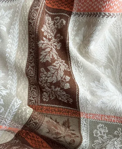 Elrene Windswept Harvest Jacquard Cotton Tablecloth, 60" X 102" In Multi