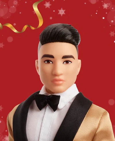 Barbie 2025 Holiday Ken Doll With Black Hair In Multi