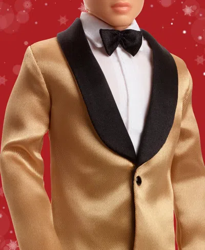 Barbie 2025 Holiday Ken Doll With Black Hair In Multi
