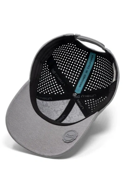 Melin Hydrolite A-game Performance Snapback Hat In Gray