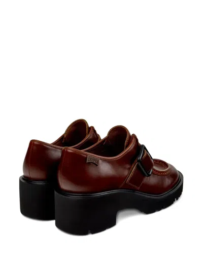 MILAH 扣环带厚底乐福鞋