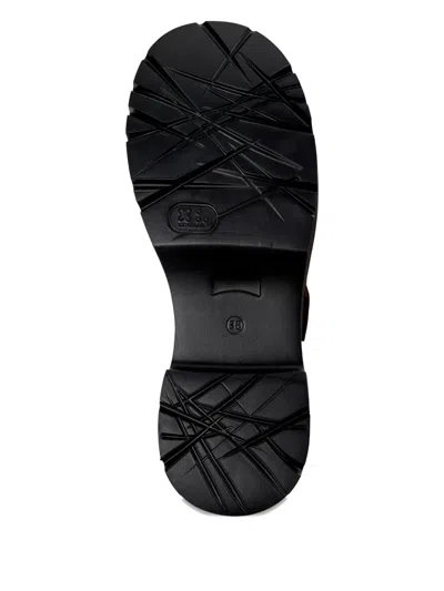 MILAH 扣环带厚底乐福鞋