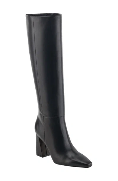 Marc Fisher Ltd Women's Yarli Leather Boot In Black