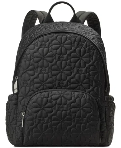 Kate Spade Tilly Medium Quilted Backpack In Black