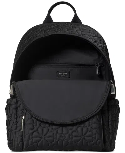Kate Spade Tilly Medium Quilted Backpack In Black
