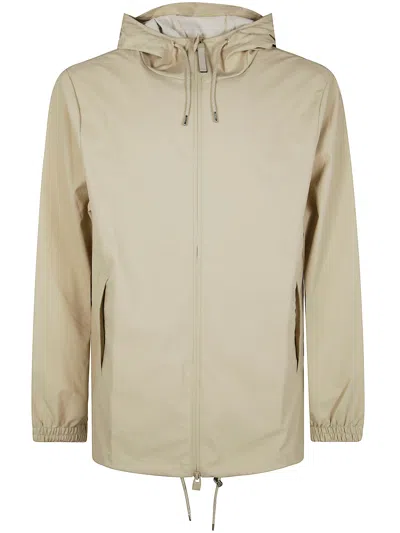 Rains Storm Shield With Hood And Pockets In Neutral