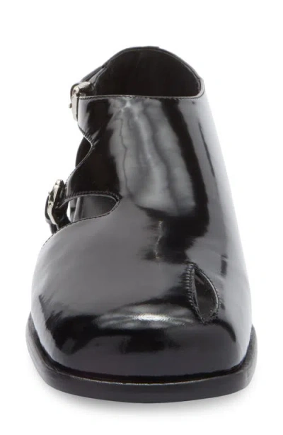 Jeffrey Campbell Dweezil Monk Strap Flat In Black