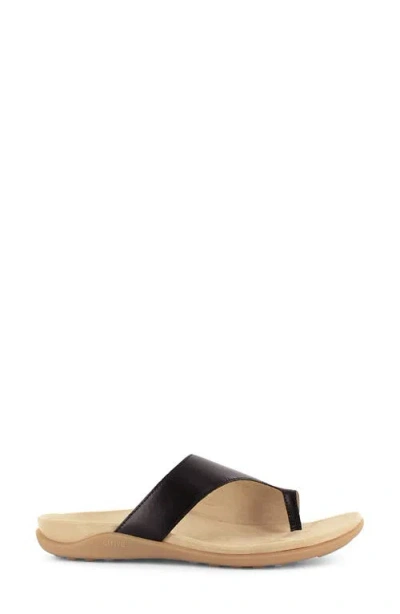 Strive Capri Iii Toe Loop Sandal In Black