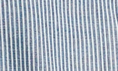 Billy T Juliet Lace & Ruffle Cotton Blend Top In Blue