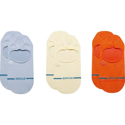 Stance Icon Assorted 3-pack No Show Socks In Multi