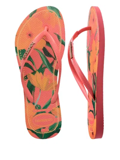 Havaianas Tropical Flip-flops In Multi