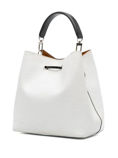 Pre-owned Louis Vuitton 2018 Epi Neonoe Mm Bucket Bag In Black