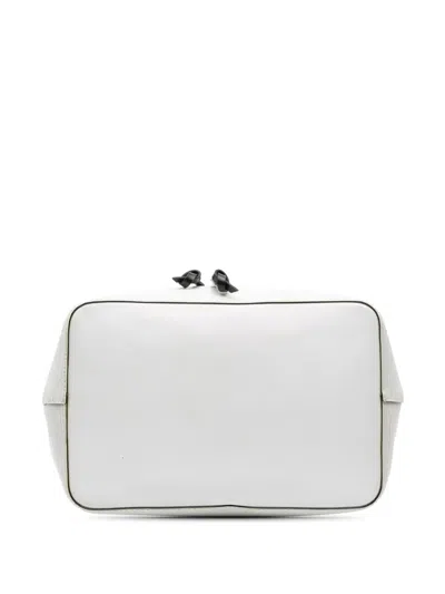 Pre-owned Louis Vuitton 2018 Epi Neonoe Mm Bucket Bag In Black